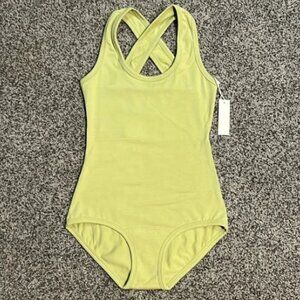 ARQ Cleo Leo Lightgreen Bodysuit Size Small NWT
